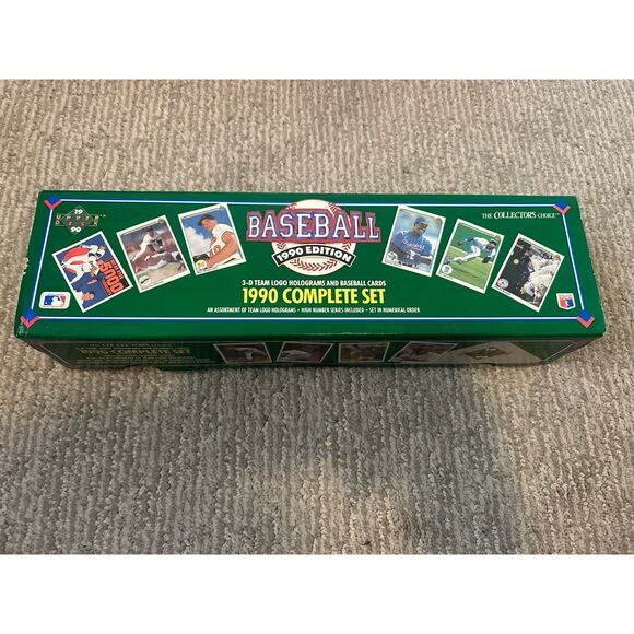 1990 Upper Deck and Topps Baseball Set Not Complete Collectors Choice Holograms - Picture 3 of 6